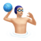 Person Playing Water Polo - Light emoji on Apple